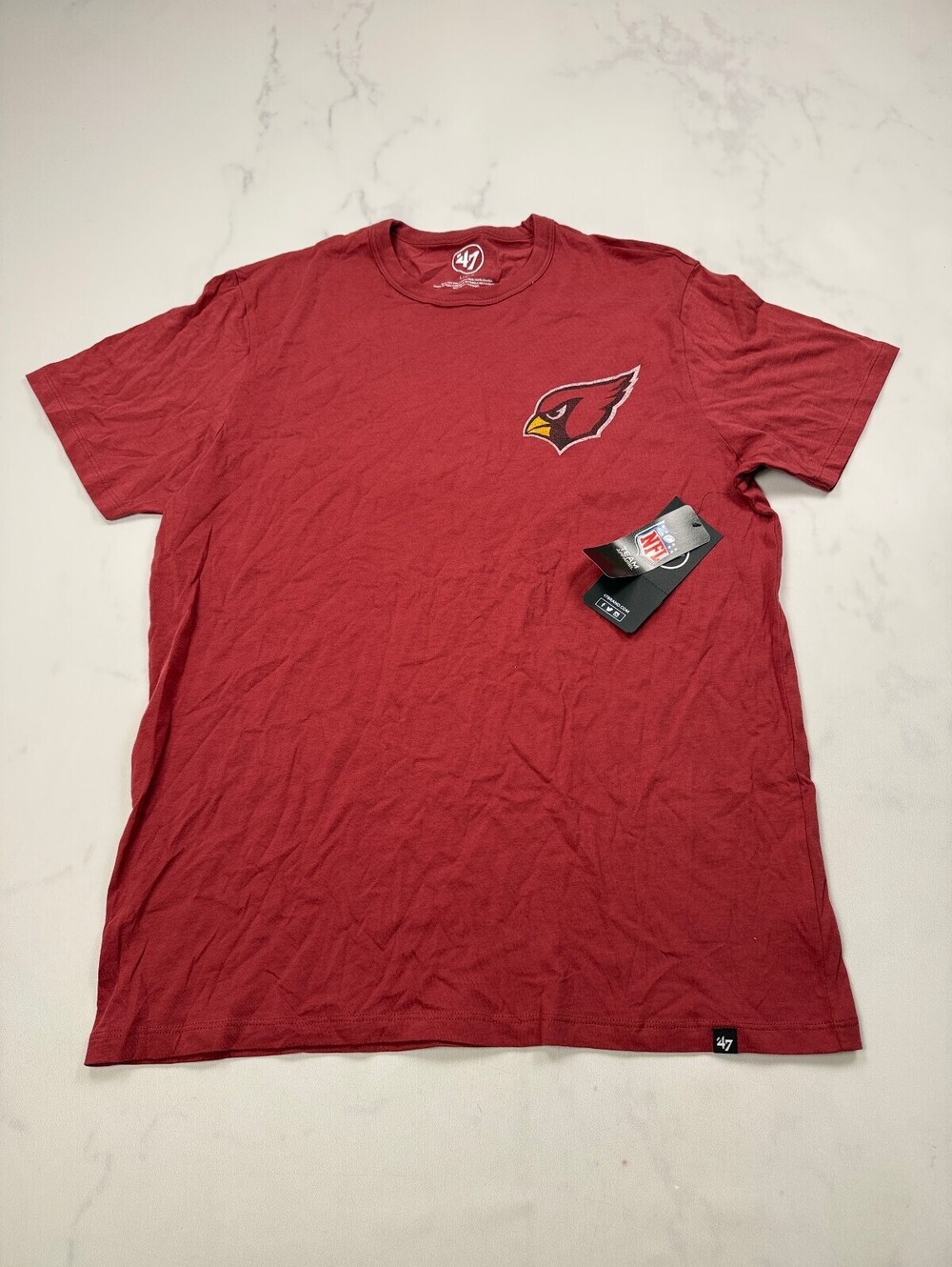 47 Brand Arizona Cardinals Graphic Tee Red - Mens L